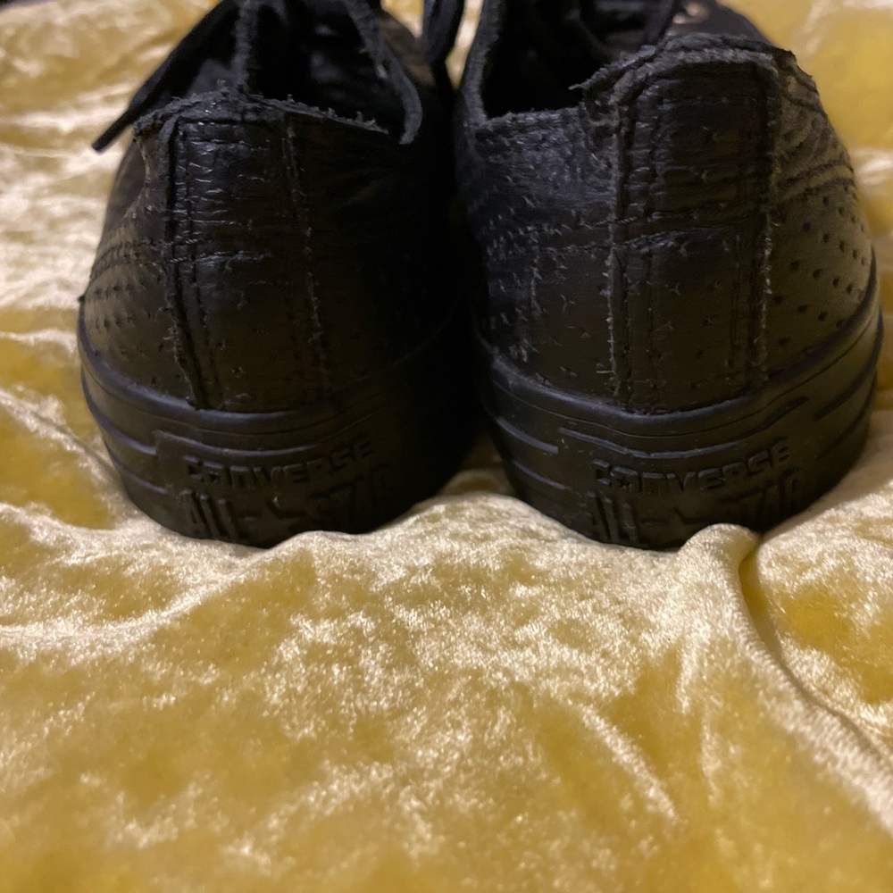 Leather Converse - image 2